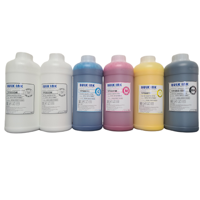 InkBank 5600, 5601 HIGH GRADE DTF Direct To Film Bulk Inks