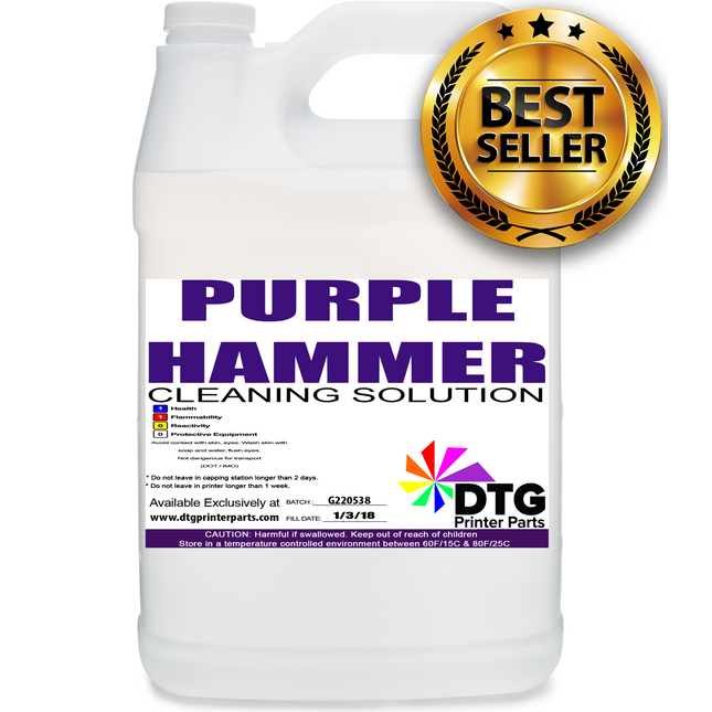 Purple Hammer Printerhead Printhead Aggressive Cleaning Solution