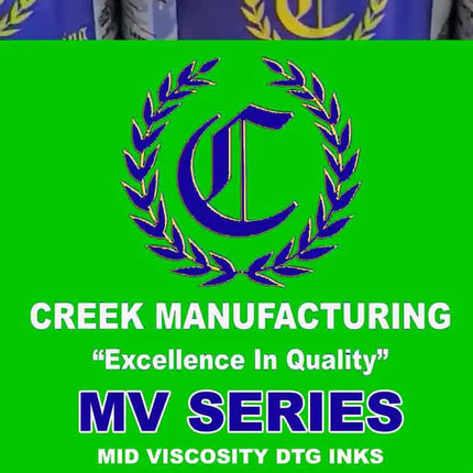 Creek Manufacturing MV SERIES MID VISCOSITY (Formerly G Series) BULK Inks