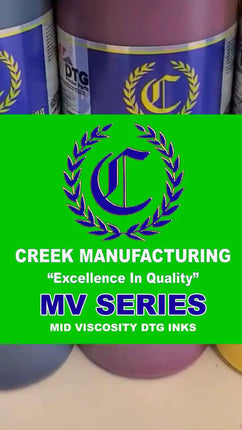 Creek Manufacturing MV SERIES MID VISCOSITY (Formerly G Series) BULK Inks
