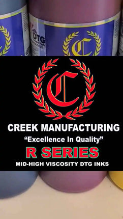 Creek Manufacturing R SERIES / iGEN 4 SERIES MID-HIGH VISCOSITY BULK Inks