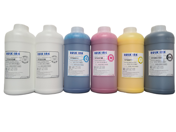 InkBank 5600, 5601 HIGH GRADE DTF Direct To Film Bulk Inks
